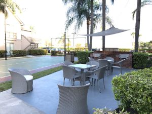 BBQ Area at Doral Inn and Suites