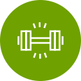 wellness green icon